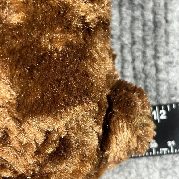 Russ Berrie Plush 12" Bear Let's Bee Friends Brown Stuffed Animal Yellow Beehive - Picture 16 of 16